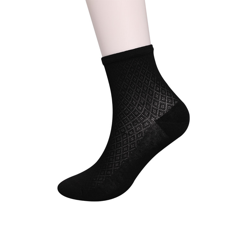 Мягкая нейлоновая сумка из бамбукового волокна, тонкие повседневные женские носки с маленькими бриллиантами, женские носки ручной работы WSD1689