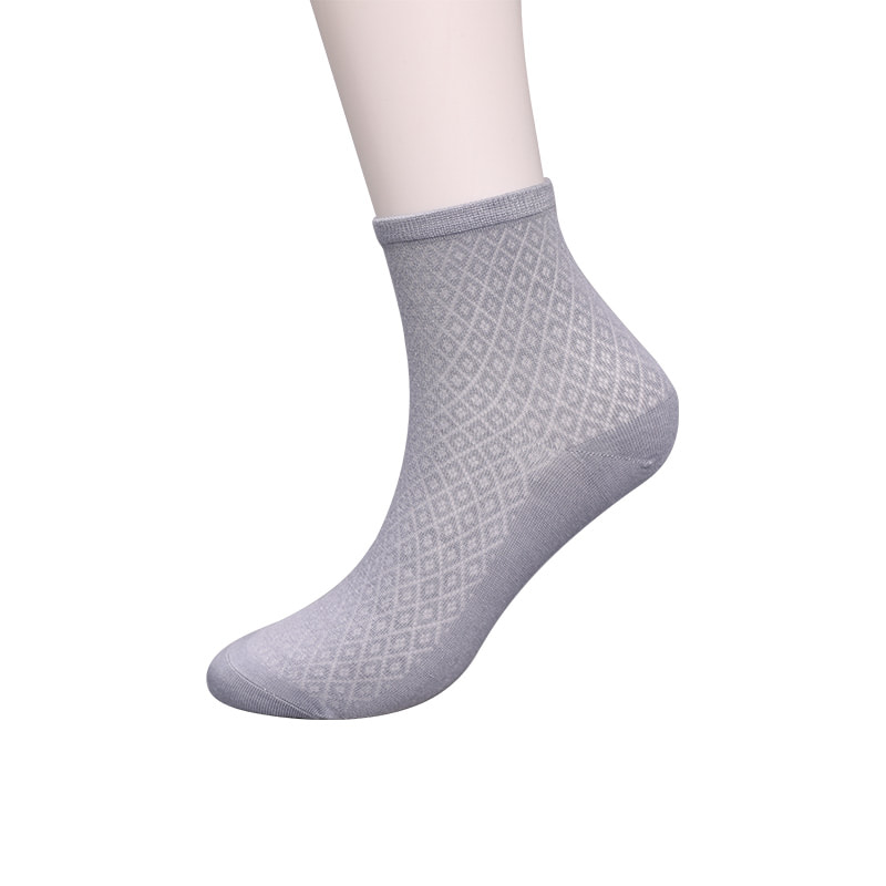 Мягкая нейлоновая сумка из бамбукового волокна, тонкие повседневные женские носки с маленькими бриллиантами, женские носки ручной работы WSD1689