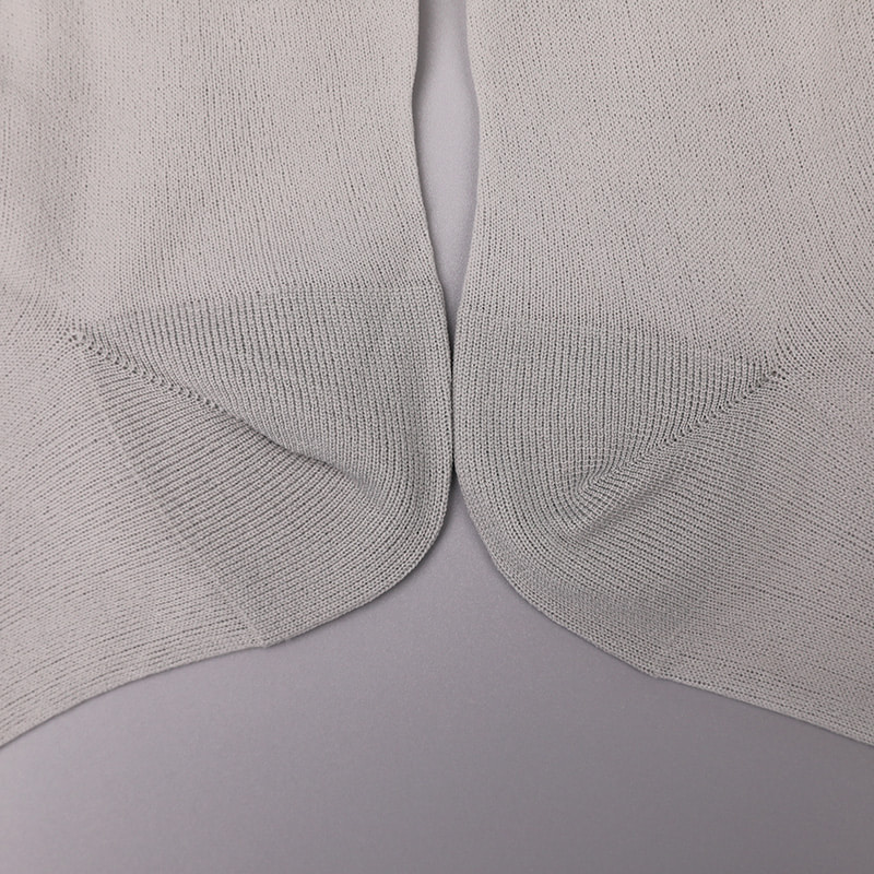 Модные прозрачные нейлоновые шелковые хлопчатобумажные женские носки Тонкие нейлоновые прозрачные шелковые женские носки Женские носки из хрустального шелка WSD1946