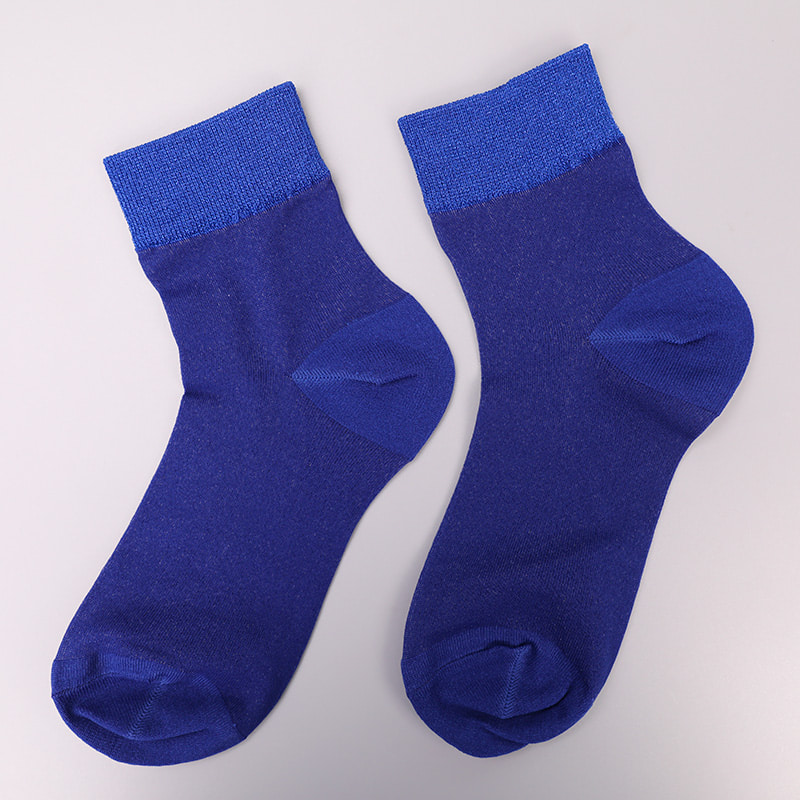 Модные прозрачные нейлоновые шелковые хлопчатобумажные женские носки Тонкие нейлоновые прозрачные шелковые женские носки Женские носки из хрустального шелка WSD1946