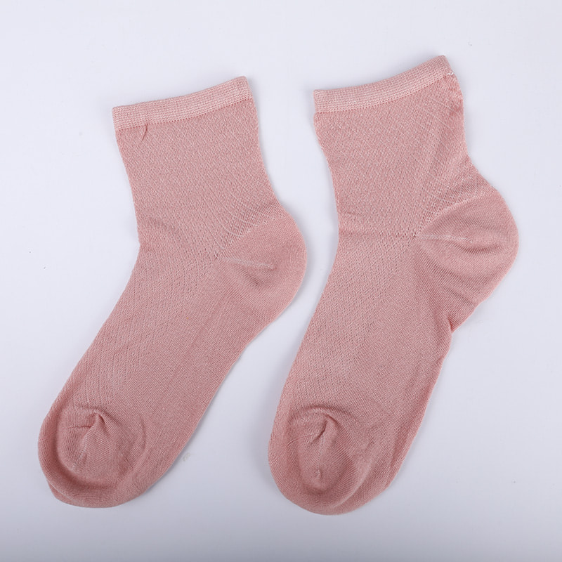 Мягкая нейлоновая сумка из бамбукового волокна, тонкие повседневные женские носки с маленькими бриллиантами, женские носки ручной работы WSD1689