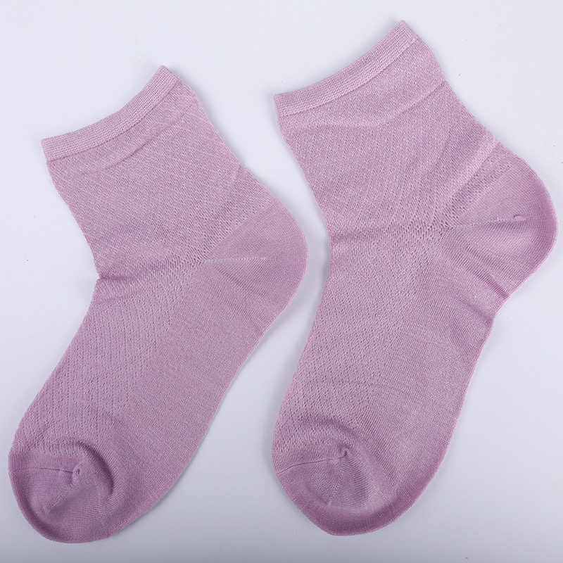 Мягкая нейлоновая сумка из бамбукового волокна, тонкие повседневные женские носки с маленькими бриллиантами, женские носки ручной работы WSD1689